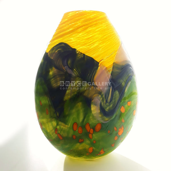 Happy Days Medium Vase Glass Art