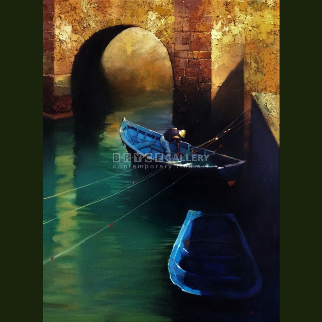 Fisherman In Essaouira Paintings