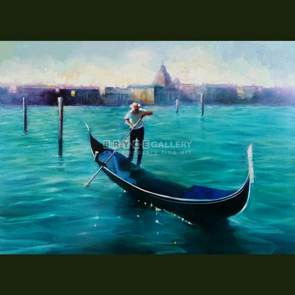 Gondolier Venice Paintings