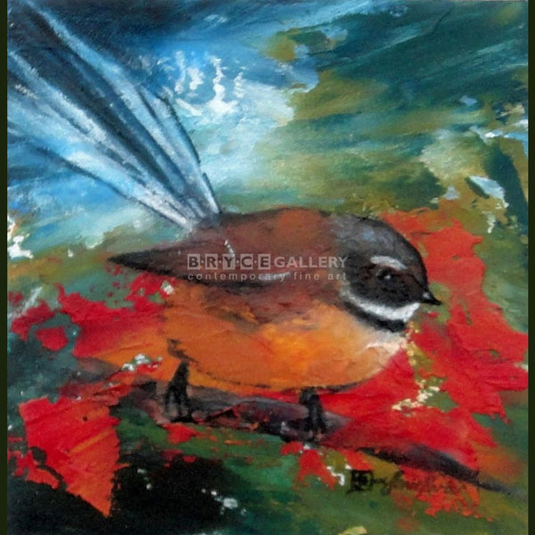 Piwakawaka Fantail Painting