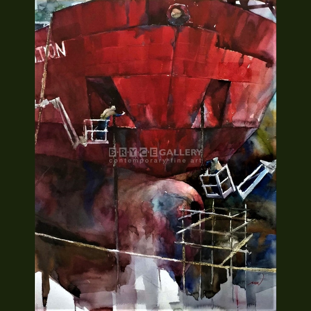 Red Ship Paintings