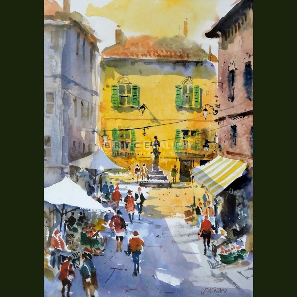 Sorrento Market Stalls Italy Paintings